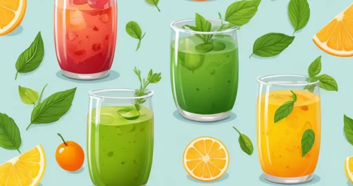 Вкусные и полезные напитки детокс для очищения организма